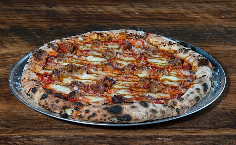 Spicy nduja seasons pizza